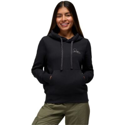 Prana prAna フリース グラフィック フーディー レディース フード付きスウェットシャツ