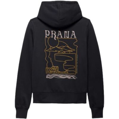 Prana prAna フリース グラフィック フーディー レディース フード付きスウェットシャツ