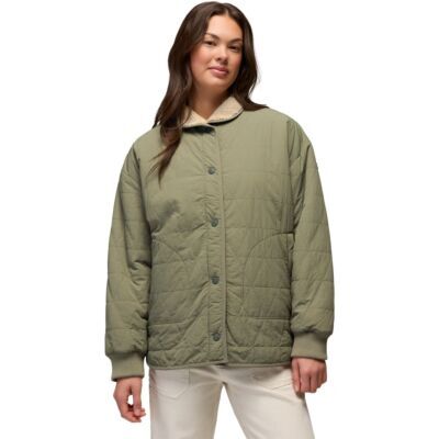 Prana Encinitas リバーシブルコート レディース パイル