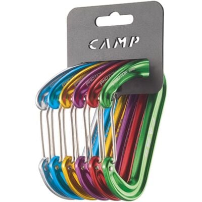 CAMP Rack Pack Photon Wire セット 6 クライミングカラビナ
