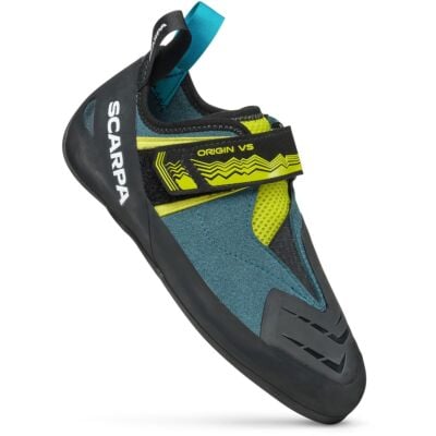 SCARPA Origin VS Petrol-Lime クライミングシューズ