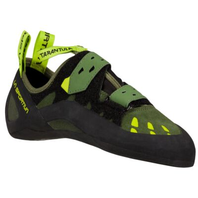 La Sportiva Tarantula オリーブ ／ ネオン クライミングシューズ