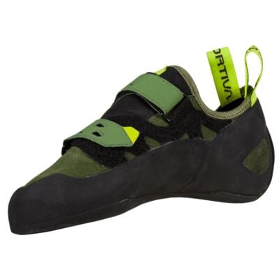 La Sportiva Tarantula オリーブ ／ ネオン クライミングシューズ