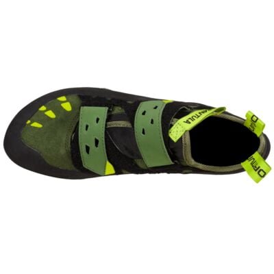 La Sportiva Tarantula オリーブ ／ ネオン クライミングシューズ