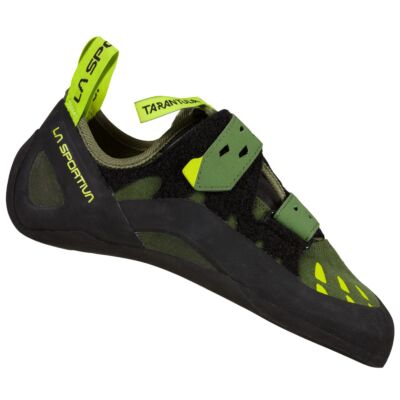La Sportiva Tarantula オリーブ ／ ネオン クライミングシューズ