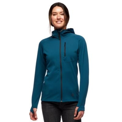 BD Black Diamond W Coefficient Fleece Hoody Women テクニカルフリースジャケット レディース