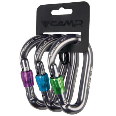 CAMP Set 3 Nimbus Lock クライミング用安全環付きカラビナセット