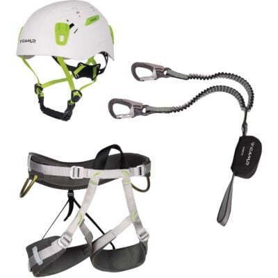 CAMP Kit Ferrata Kinetic Rewind Energy Team セット ダ ビア フェラータ