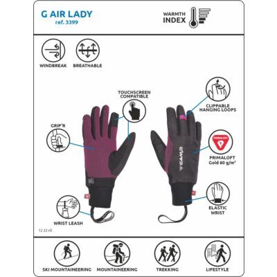 CAMP G Air Lady アルパイングローブ レディース