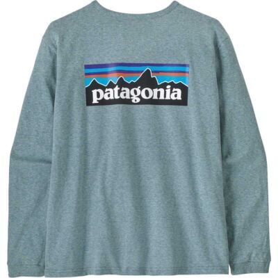 Patagonia W's L/S P-6 Logo Responsibili-Tee レディース Tシャツ