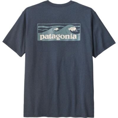 Patagonia M's Boardshort Logo Pocket Responsibili-Tee メンズ Tシャツ