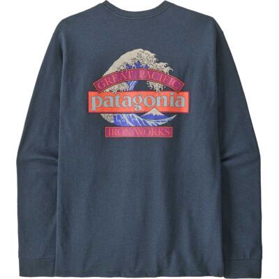 Patagonia M's L/S Great Waves Responsibili-Tee メンズ長袖Tシャツ