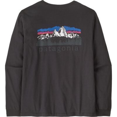 Patagonia M's L/S Fitz Roy Foothills T-Shirt 男性用長袖シャツ