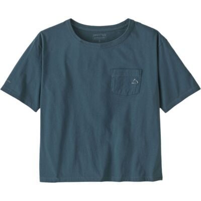 Patagonia W's Fitz Roy Massif Easy Cut Pocket Tee レディース Tシャツ