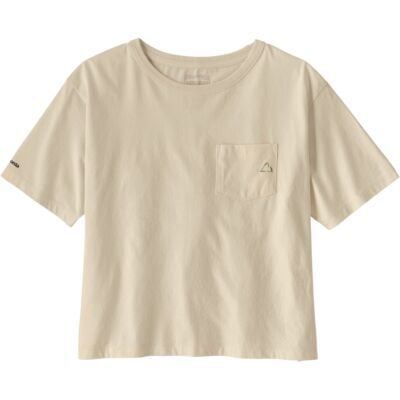 Patagonia W's Fitz Roy Massif Easy Cut Pocket Tee レディース Tシャツ