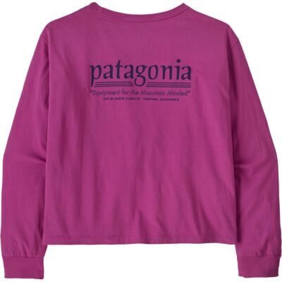 Patagonia W's L/S Hut Tripper Easy Cut T-Shirt レディース長袖Tシャツ