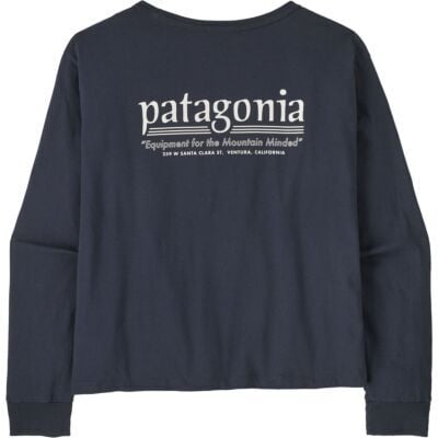 Patagonia W's L/S Hut Tripper Easy Cut T-Shirt レディース 長袖シャツ