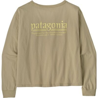 Patagonia W's L/S Hut Tripper Easy Cut T-Shirt レディース 長袖シャツ
