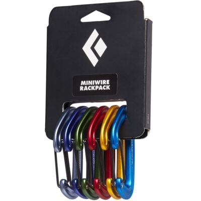 Black Diamond Miniwire Rackpack 6-カラビナセット