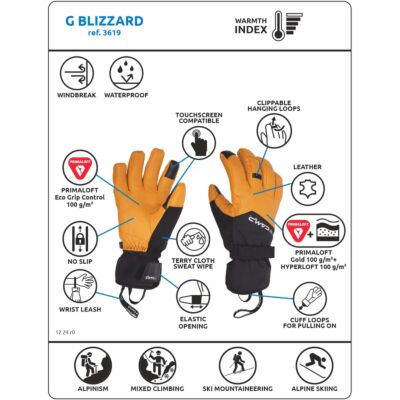 CAMP G Blizzard アルパイングローブ