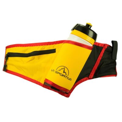 La Sportiva Trail Drink Belt ブラック／イエロー ランニングバッグ