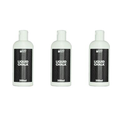 Golden Rock Liquid Chalk 液体マグネサイト 200 ml 3パック