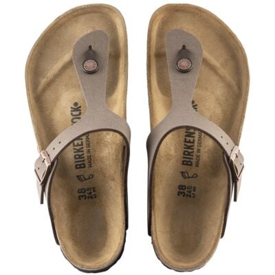 Birkenstock Gizeh Birko-Flor Nubuck ビーチサンダル