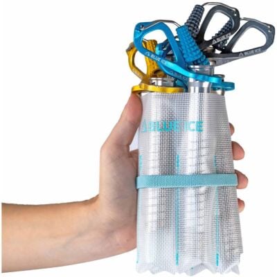 Blue Ice Roll-Up Ice Screw Holder アイススクリューホルダー