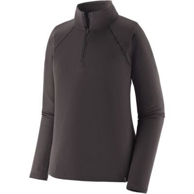 Patagonia W's Cap MW Zip Neck レディース サーマル トップ