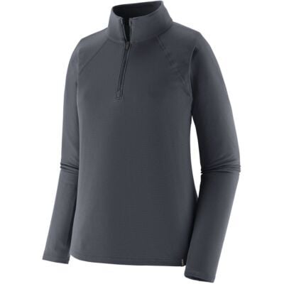 Patagonia W's Cap MW Zip Neck レディース サーマル トップ
