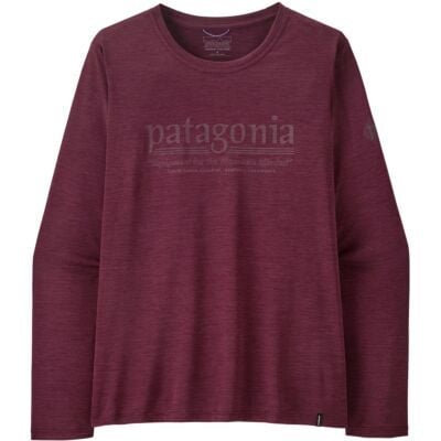 Patagonia W's L/S Cap Cool Daily Shirt - Hut Tripper レディース ロングスリーブシャツ