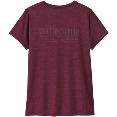 Patagonia W's Cap Cool Daily Shirt - Hut Tripper レディース Tシャツ