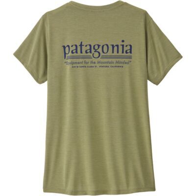 Patagonia W's Cap Cool Daily Shirt - Hut Tripper レディースTシャツ
