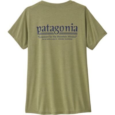 Patagonia W's Cap Cool Daily Shirt - Hut Tripper レディース Tシャツ