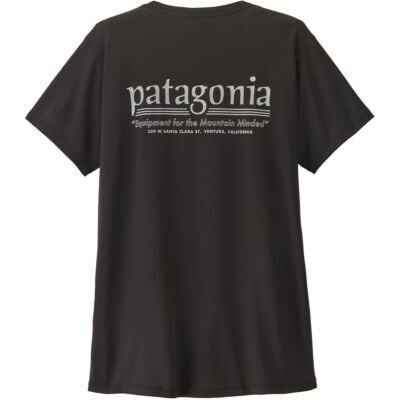 Patagonia W's Cap Cool Daily Shirt - Hut Tripper レディース Tシャツ