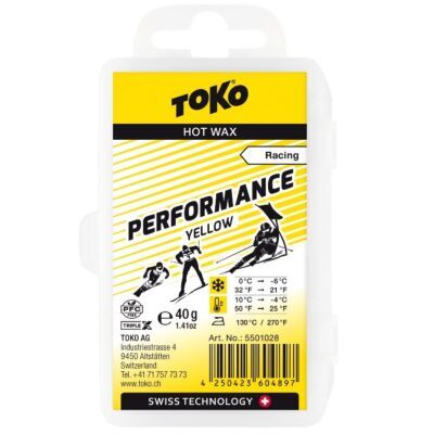 Toko Performance Hot Wax Yellow スキー用ワックス