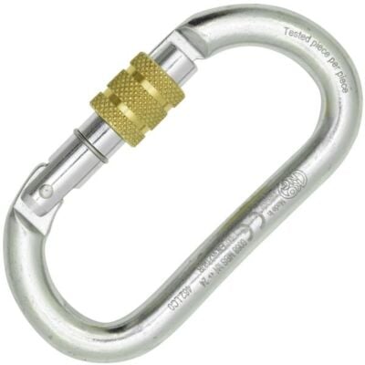 Kong Oval Steel Classic Screw Sleeve スペレオ用オーバルカラビナ