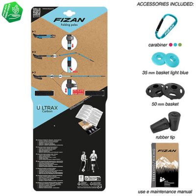Fizan Ultrax Carbon トレッキングポール