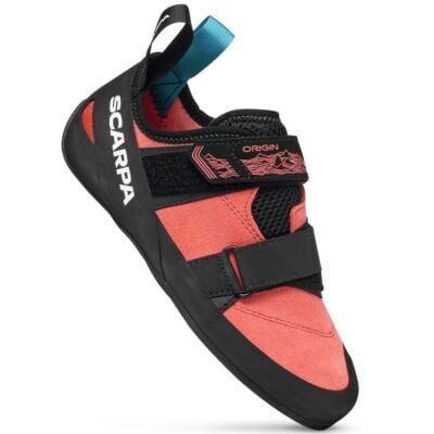 SCARPA Origin Wmn Coral-Black 女性用クライミングシューズ