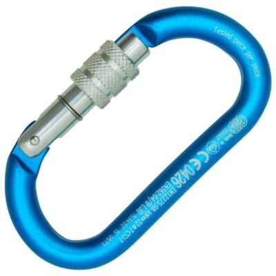 Kong Oval Alu Classic Screw Sleeve スペレオオーバルカラビナ