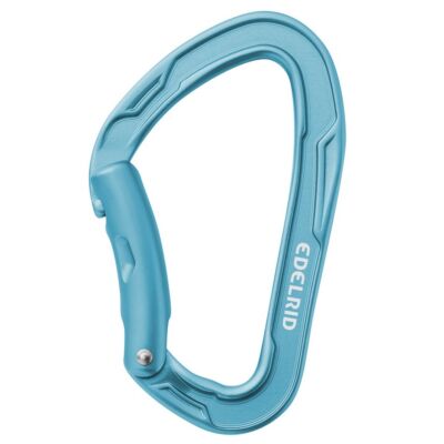 Edelrid Mission Bent クライミングカラビナ カーブレバー