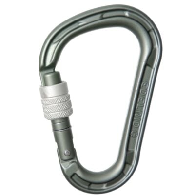 Edelrid HMS Magnum Screw II クライミング用スクリュー付きカラビナ