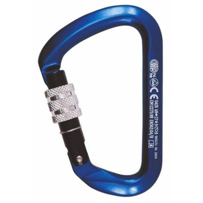 Kong Large Multiuse クライミング用スクリューゲートカラビナ