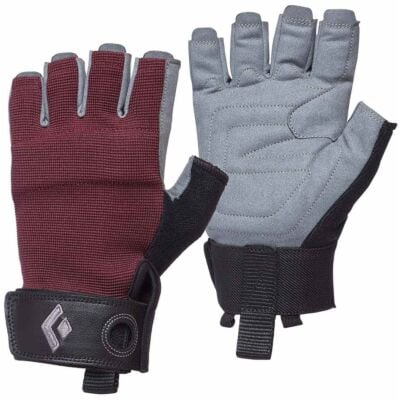 BD Black Diamond W Crag Half-Finger Glove 女性用クライミンググローブ