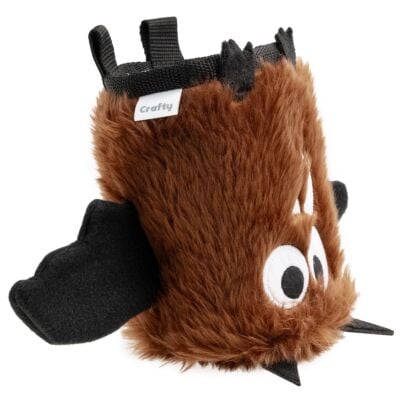 Crafty Climbing Brown Bat チョークバッグ