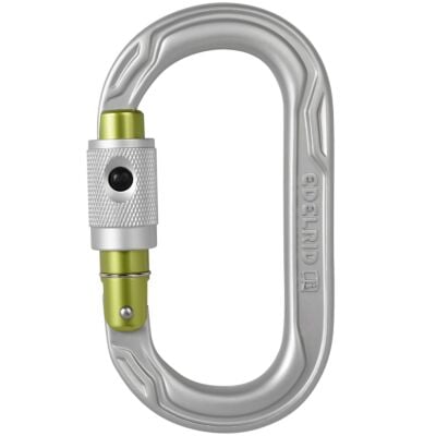 Edelrid Oval Power 2500 Permalock カラビナ付きクライミング