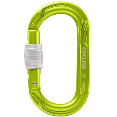 Edelrid Oval Power 2500 Screw II カラビナ