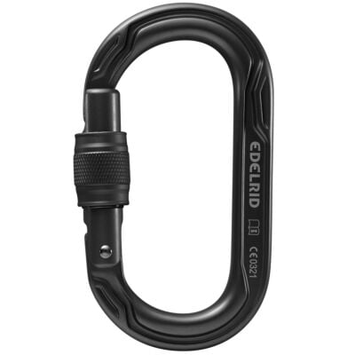 Edelrid Oval Power 2500 Screw II カラビナ