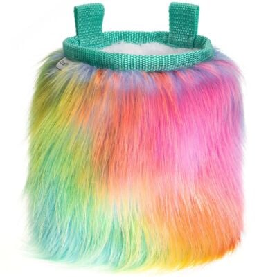 Crafty Climbing Rainbow Furry チョークバッグ