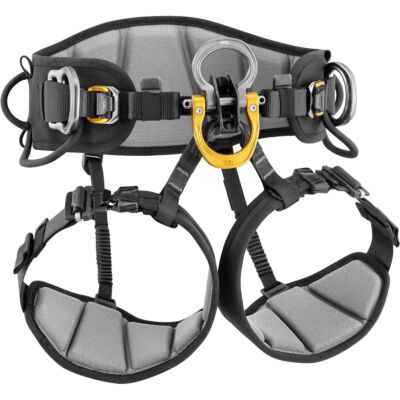 Petzl Astro Sit ハーネス 低い超快適なロープアクセス用
